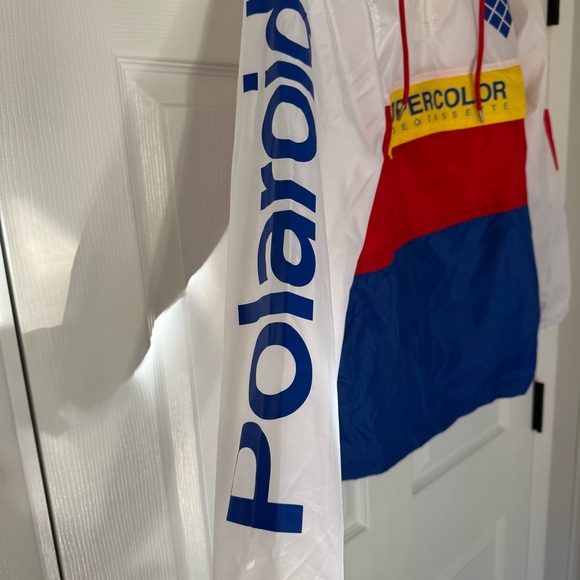 Polaroid super color zip pullovers wind breaker - Picture 7 of 9